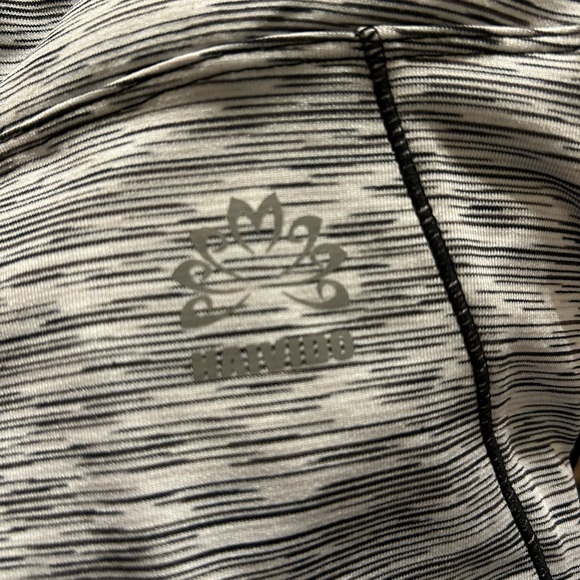 HAIVIDO Women's Large Moisture-Wicking Capri Leggings Workout Yoga Mesh - Picture 4 of 4